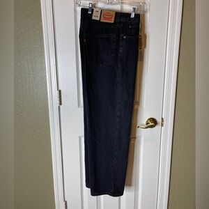 Levi's Black Straight Jeans NEW with tags!!